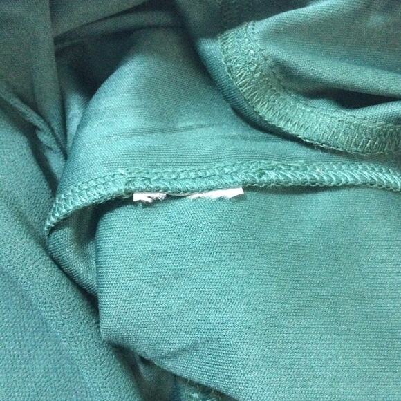 LULU'S L Tier Elegance Hunter Green Long Sleeve Tiered Formal Maxi Dress NEW 0B4 - Picture 10 of 10